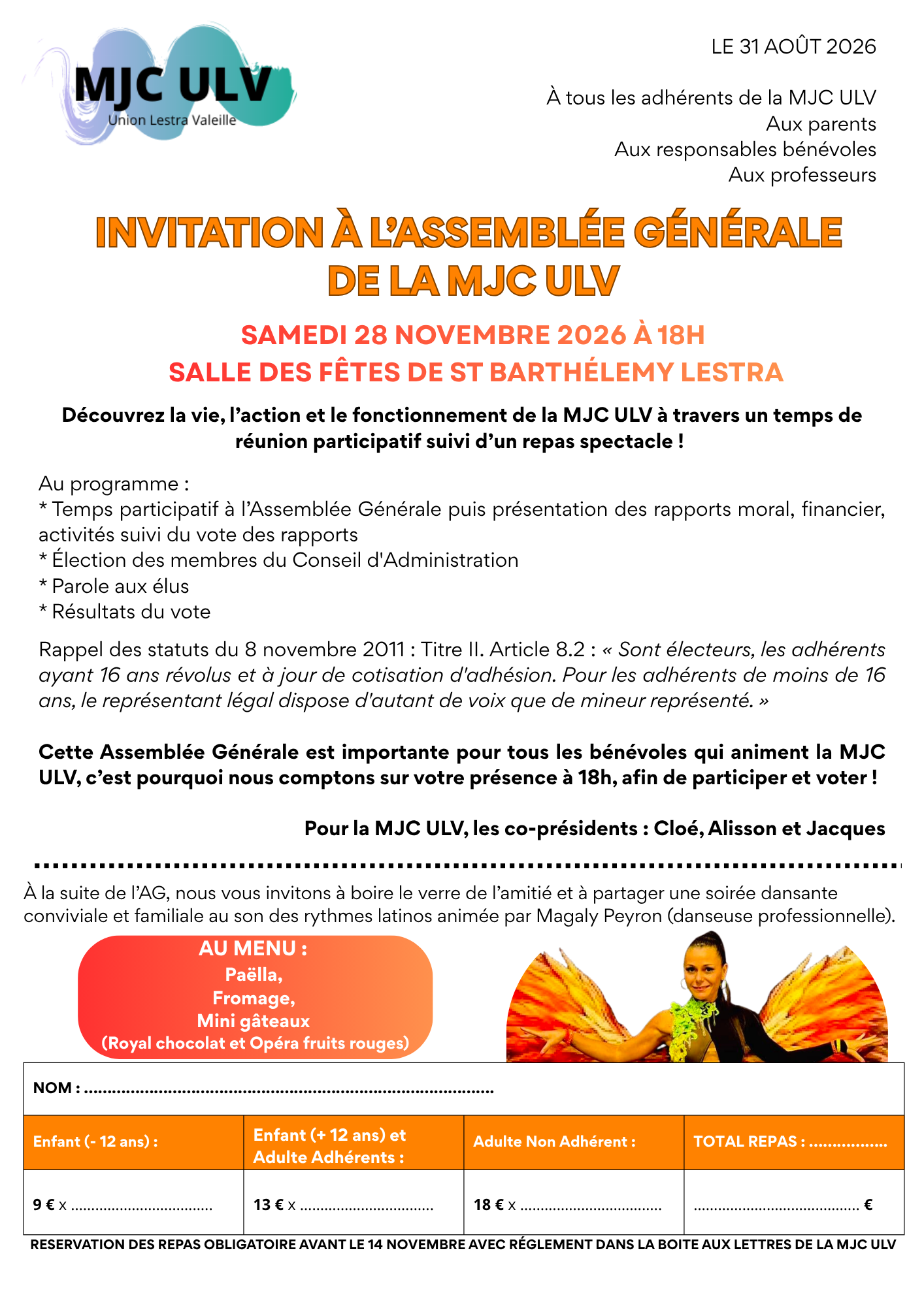 Invitation AG MJC ULV 2026